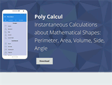 Tablet Screenshot of polycalcul.kevingermain.com